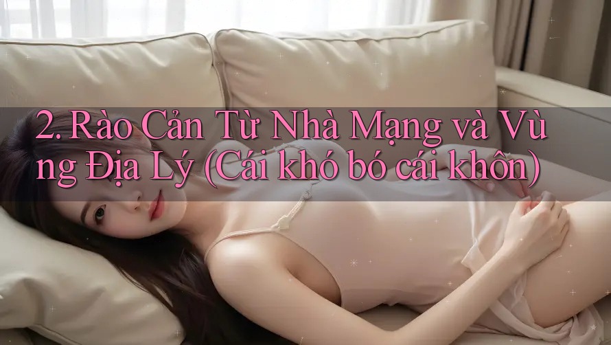2. Rào Cản Từ Nhà Mạng và Vùng Địa Lý (Cái khó bó cái khôn)