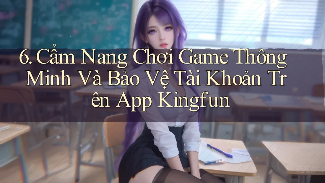 6. Cẩm Nang Chơi Game Thông Minh Và Bảo Vệ Tài Khoản Trên App Kingfun