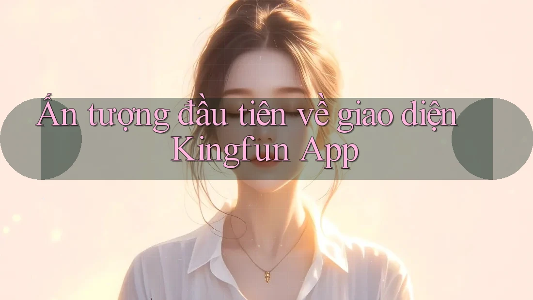 Ấn tượng đầu tiên về giao diện Kingfun App