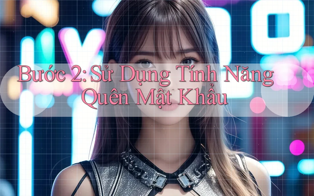 Bước 2: Sử Dụng Tính Năng Quên Mật Khẩu