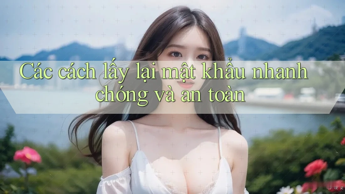 Các cách lấy lại mật khẩu nhanh chóng và an toàn