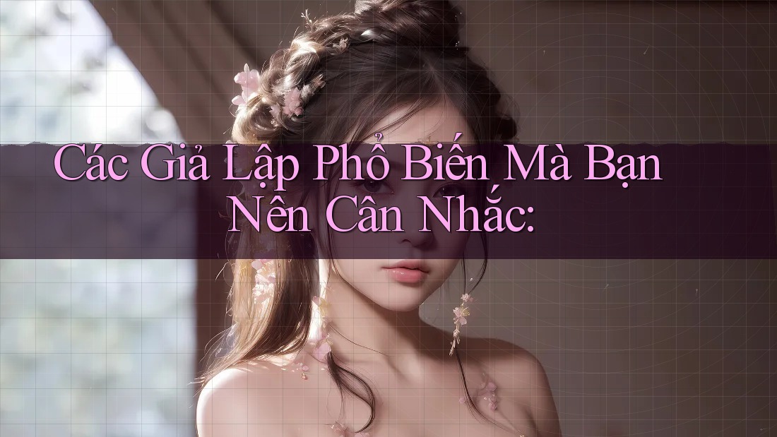 Các Giả Lập Phổ Biến Mà Bạn Nên Cân Nhắc: