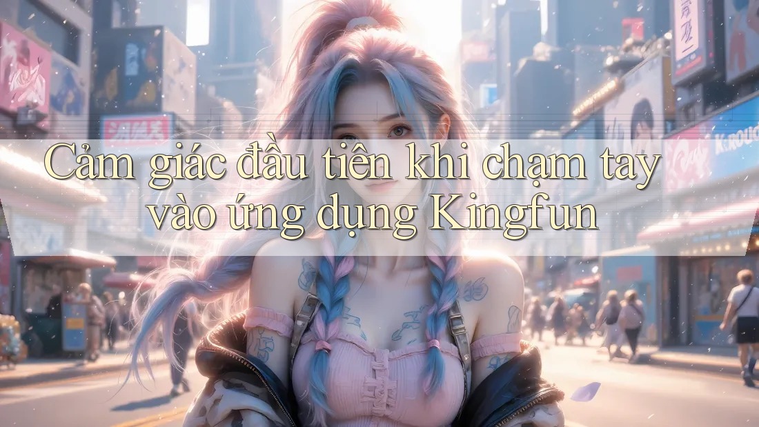 Cảm giác đầu tiên khi chạm tay vào ứng dụng Kingfun
