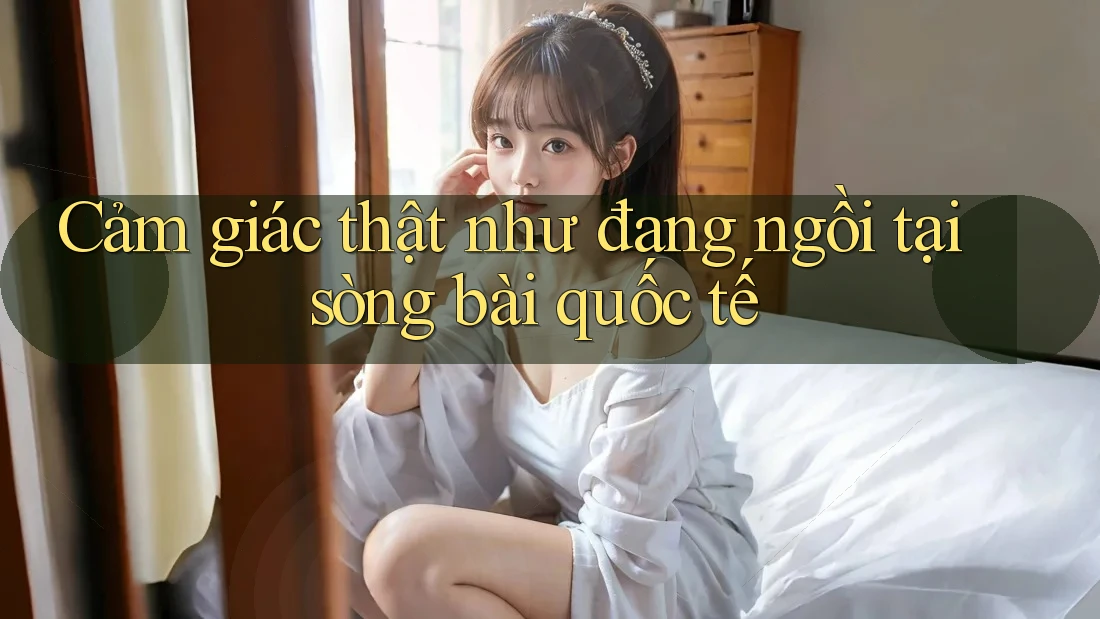 Cảm giác thật như đang ngồi tại sòng bài quốc tế