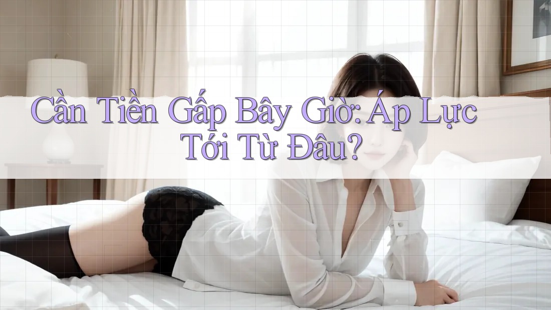 Cần Tiền Gấp Bây Giờ: Áp Lực Tới Từ Đâu?