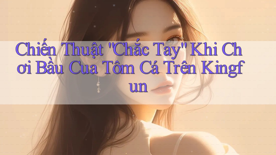 Chiến Thuật “Chắc Tay” Khi Chơi Bầu Cua Tôm Cá Trên Kingfun