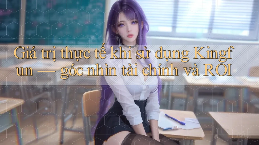 Giá trị thực tế khi sử dụng Kingfun — góc nhìn tài chính và ROI Giá trị thực tế khi sử dụng Kingfun — góc nhìn tài chính và ROI