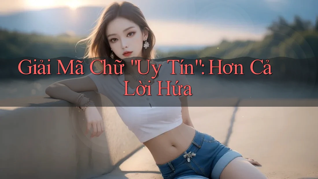 Giải Mã Chữ “Uy Tín”: Hơn Cả Lời Hứa Giải Mã Chữ “Uy Tín”: Hơn Cả Lời Hứa