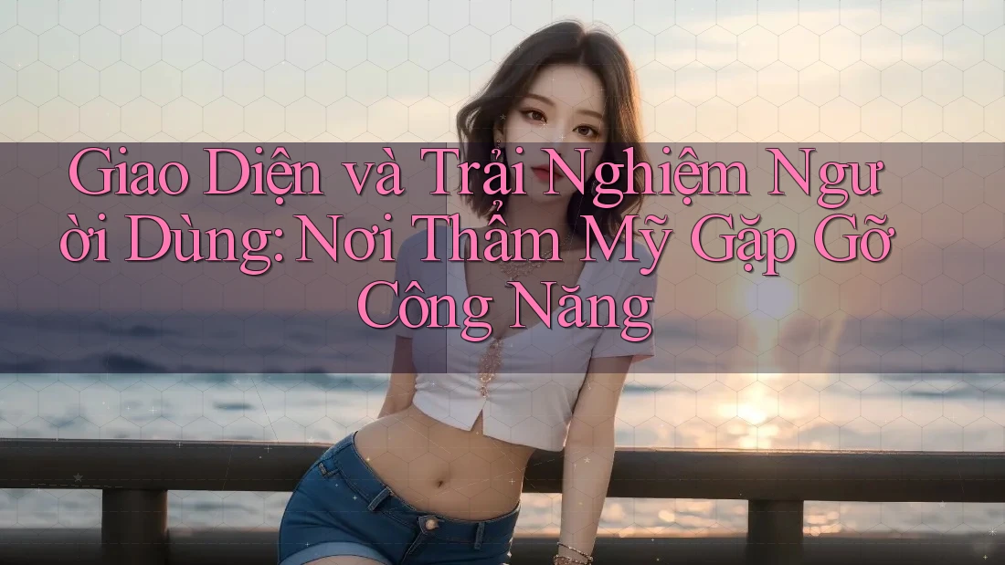 Giao Diện và Trải Nghiệm Người Dùng: Nơi Thẩm Mỹ Gặp Gỡ Công Năng