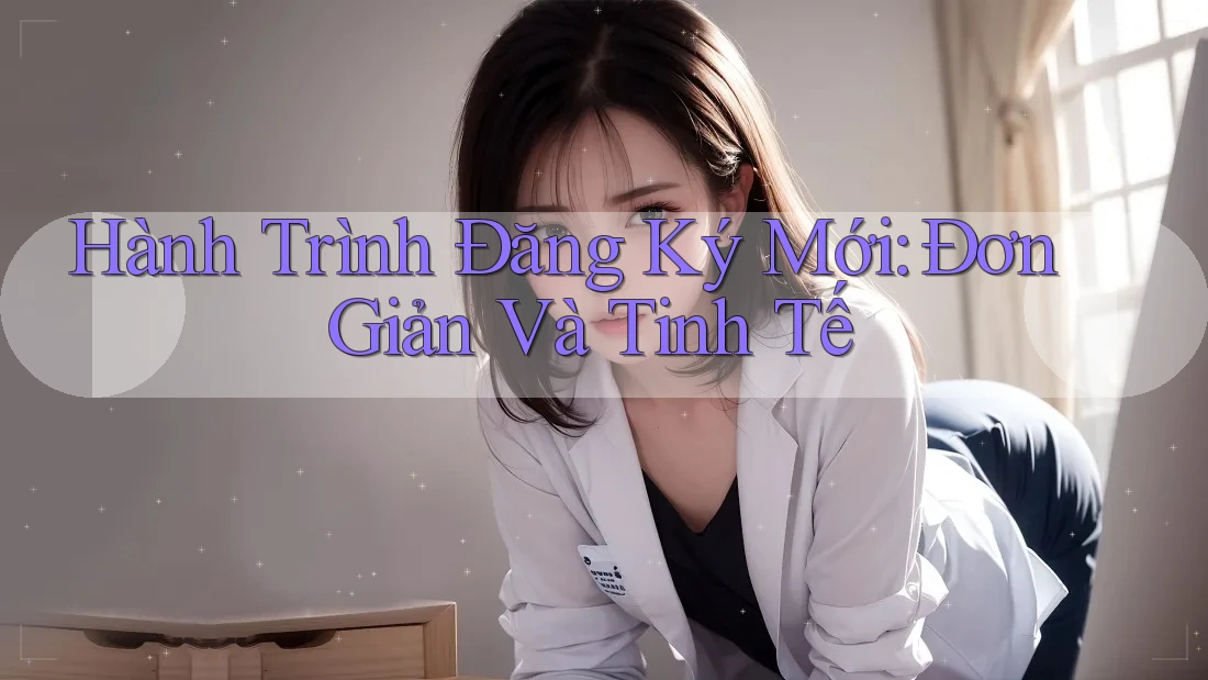 Hành Trình Đăng Ký Mới: Đơn Giản Và Tinh Tế