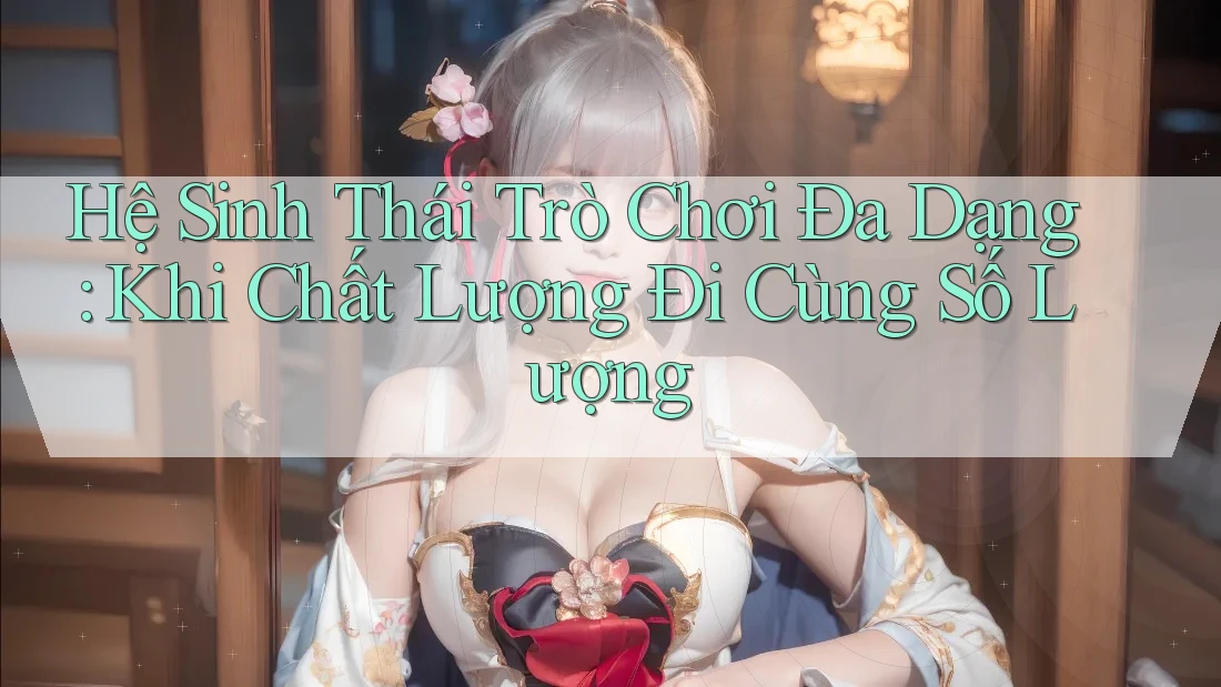 Hệ Sinh Thái Trò Chơi Đa Dạng: Khi Chất Lượng Đi Cùng Số Lượng Hệ Sinh Thái Trò Chơi Đa Dạng: Khi Chất Lượng Đi Cùng Số Lượng