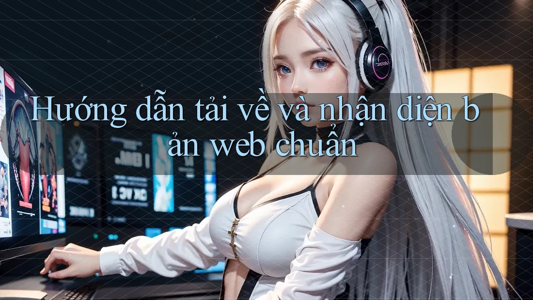 Hướng dẫn tải về và nhận diện bản web chuẩn