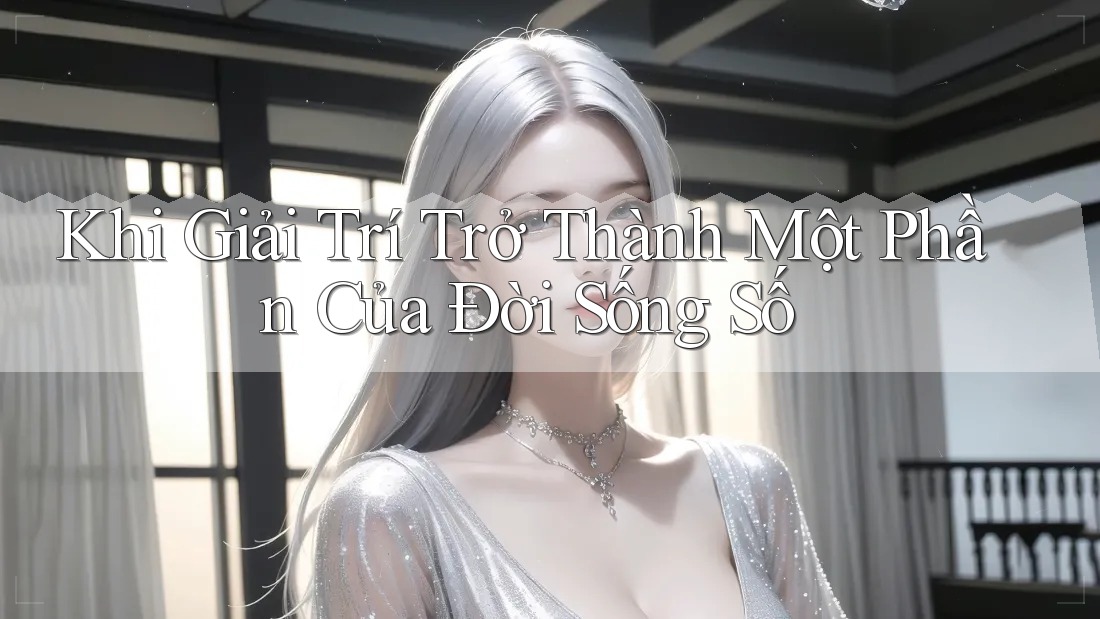 Khi Giải Trí Trở Thành Một Phần Của Đời Sống Số