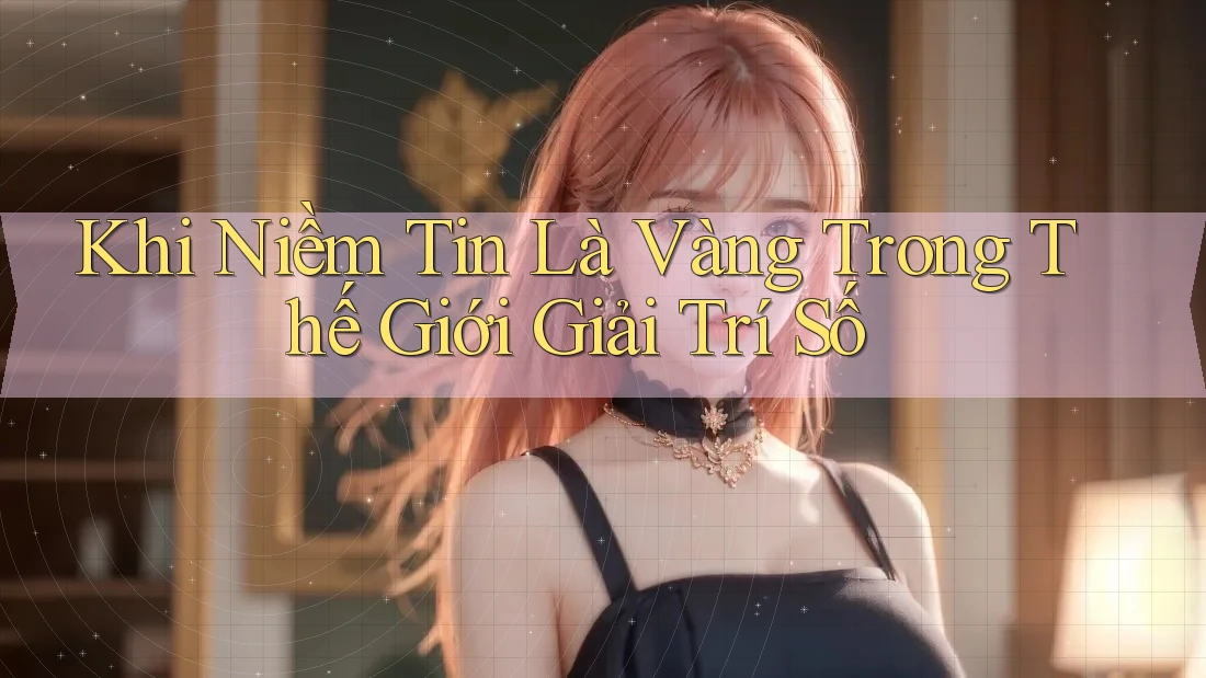Khi Niềm Tin Là Vàng Trong Thế Giới Giải Trí Số