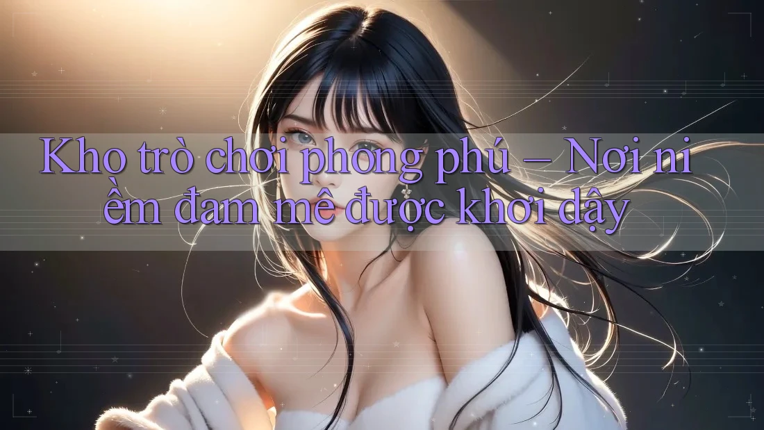 Kho trò chơi phong phú – Nơi niềm đam mê được khơi dậy