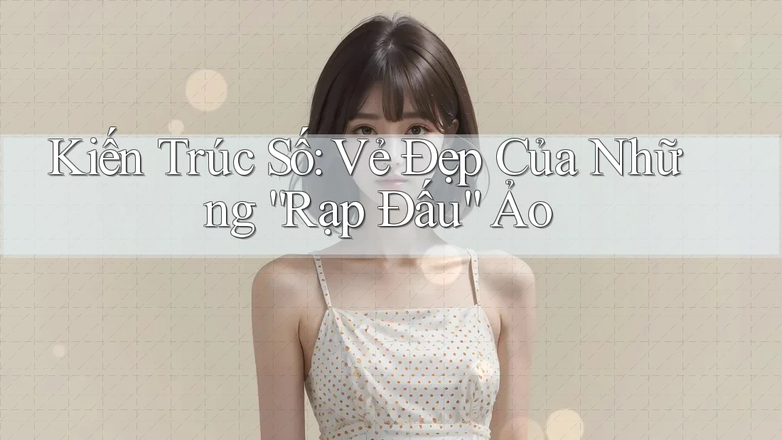 Kiến Trúc Số: Vẻ Đẹp Của Những “Rạp Đấu” Ảo