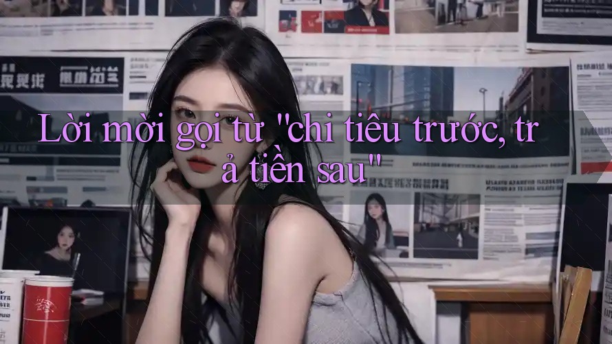 Lời mời gọi từ “chi tiêu trước, trả tiền sau”