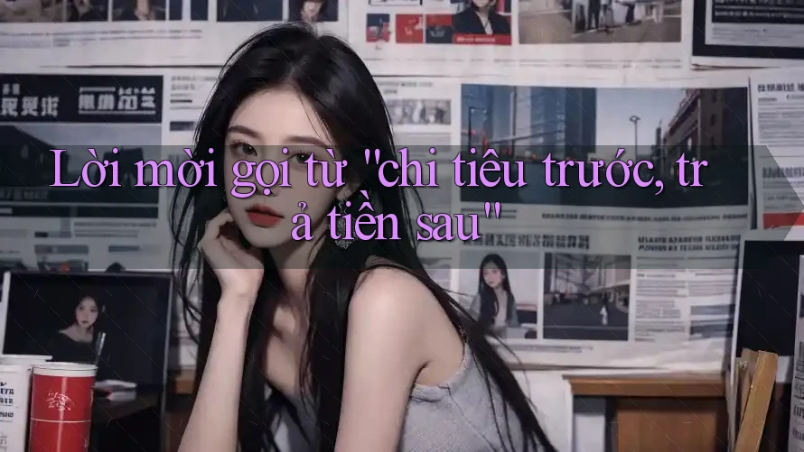 Lời mời gọi từ “chi tiêu trước, trả tiền sau”