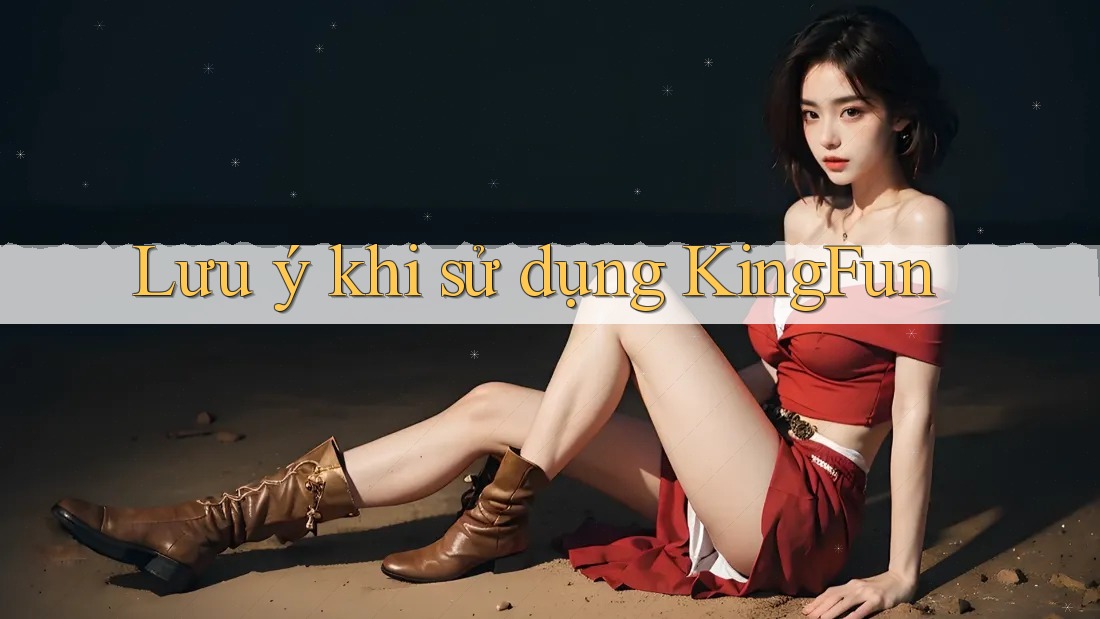 Lưu ý khi sử dụng KingFun