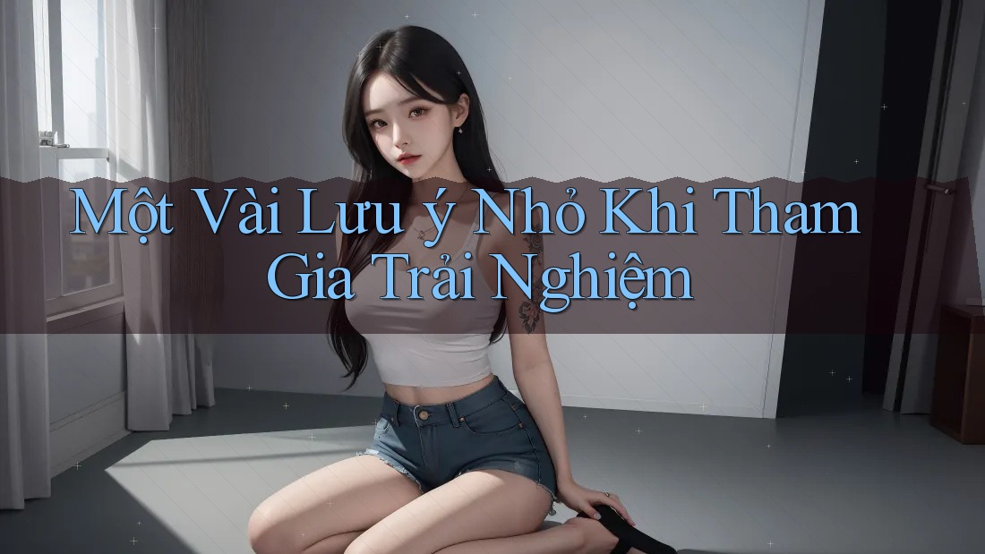 Một vài lưu ý nhỏ khi tham gia trải nghiệm