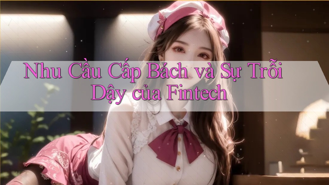 Nhu Cầu Cấp Bách và Sự Trỗi Dậy của Fintech Nhu Cầu Cấp Bách và Sự Trỗi Dậy của Fintech