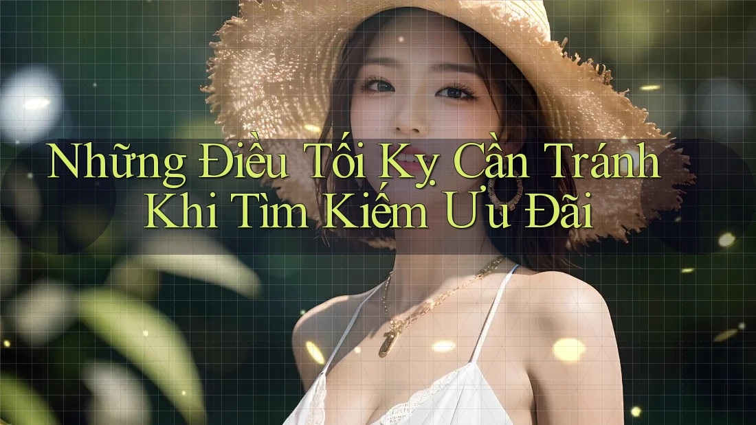 Những Điều Tối Kỵ Cần Tránh Khi Tìm Kiếm Ưu Đãi