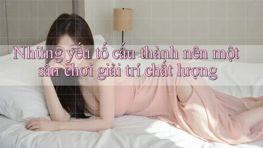 Những yếu tố cấu thành nên một sân chơi giải trí chất lượng Những yếu tố cấu thành nên một sân chơi giải trí chất lượng