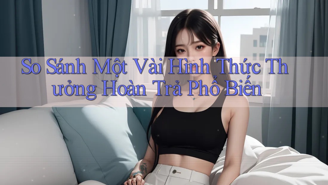 So Sánh Một Vài Hình Thức Thưởng Hoàn Trả Phổ Biến So Sánh Một Vài Hình Thức Thưởng Hoàn Trả Phổ Biến