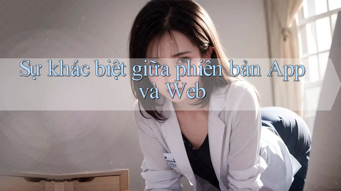 Sự khác biệt giữa phiên bản App và Web Sự khác biệt giữa phiên bản App và Web