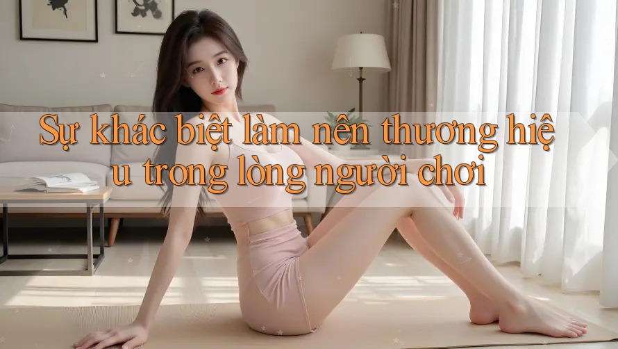Sự khác biệt làm nên thương hiệu trong lòng người chơi Sự khác biệt làm nên thương hiệu trong lòng người chơi