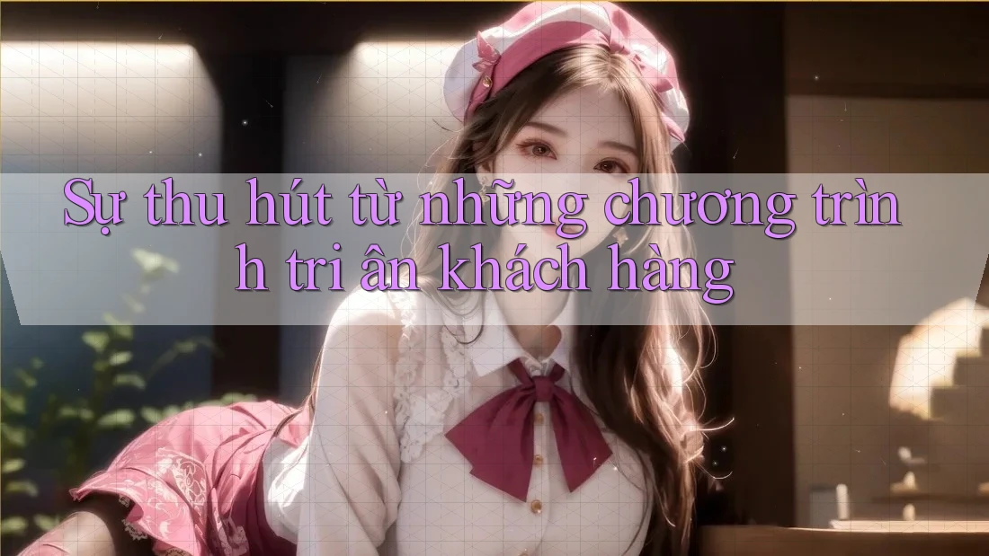 Sự thu hút từ những chương trình tri ân khách hàng