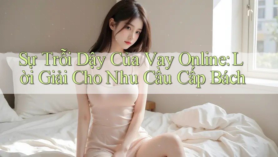 Sự Trỗi Dậy Của Vay Online: Lời Giải Cho Nhu Cầu Cấp Bách