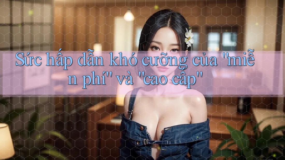 Sức hấp dẫn khó cưỡng của “miễn phí” và “cao cấp” Sức hấp dẫn khó cưỡng của “miễn phí” và “cao cấp”