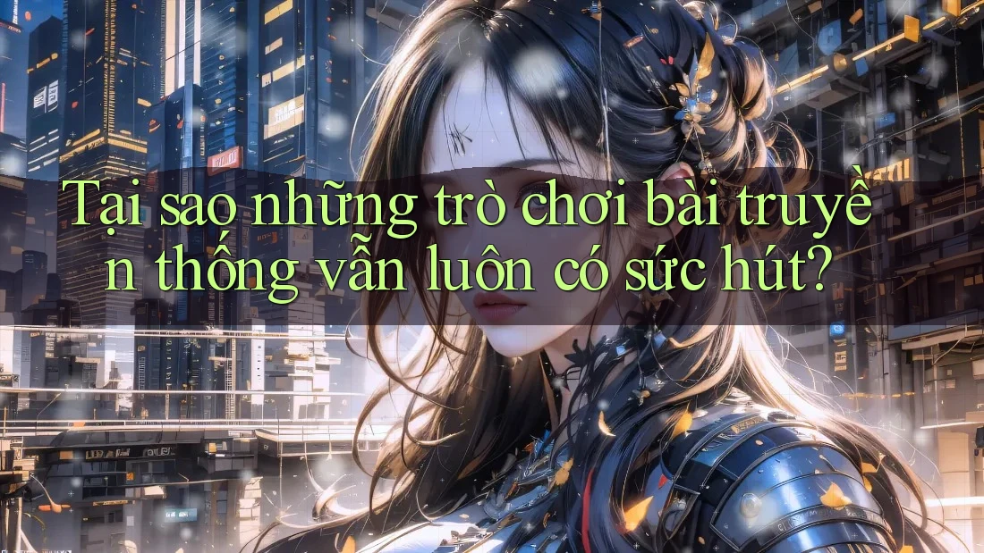 Tại sao những trò chơi bài truyền thống vẫn luôn có sức hút?