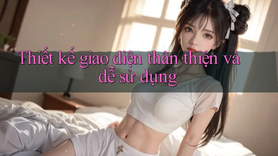 Thiết kế giao diện thân thiện và dễ sử dụng