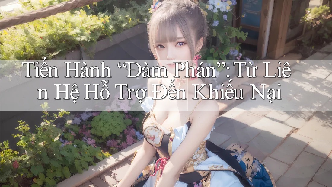 Tiến Hành “Đàm Phán”: Từ Liên Hệ Hỗ Trợ Đến Khiếu Nại