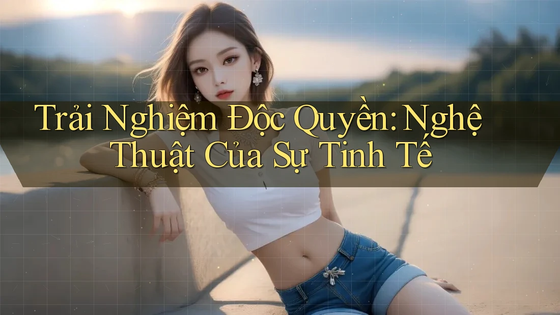 Trải Nghiệm Độc Quyền: Nghệ Thuật Của Sự Tinh Tế Trải Nghiệm Độc Quyền: Nghệ Thuật Của Sự Tinh Tế