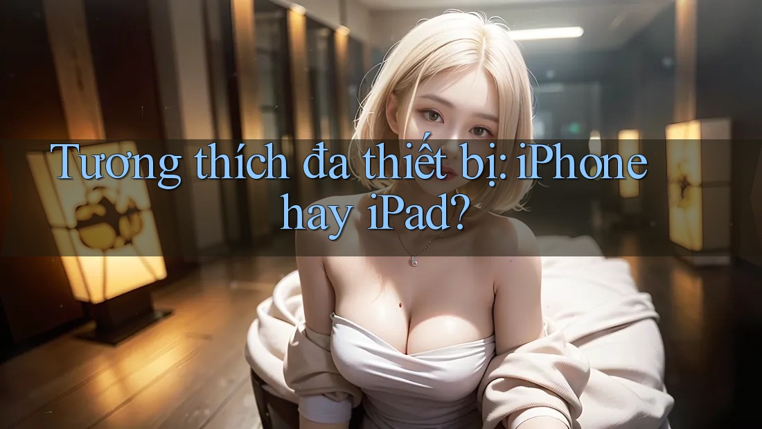 Tương thích đa thiết bị: iPhone hay iPad?