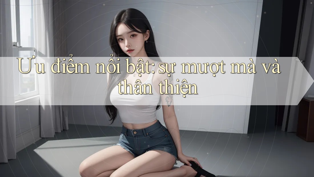 Ưu điểm nổi bật: sự mượt mà và thân thiện