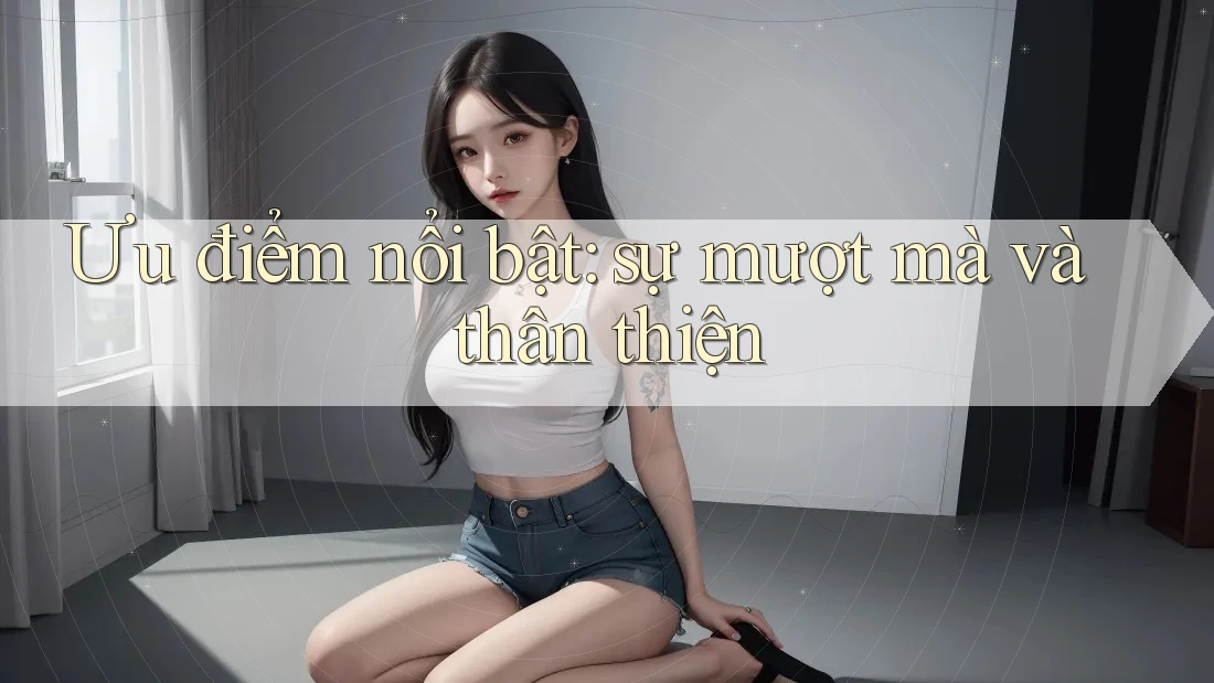 Ưu điểm nổi bật: sự mượt mà và thân thiện